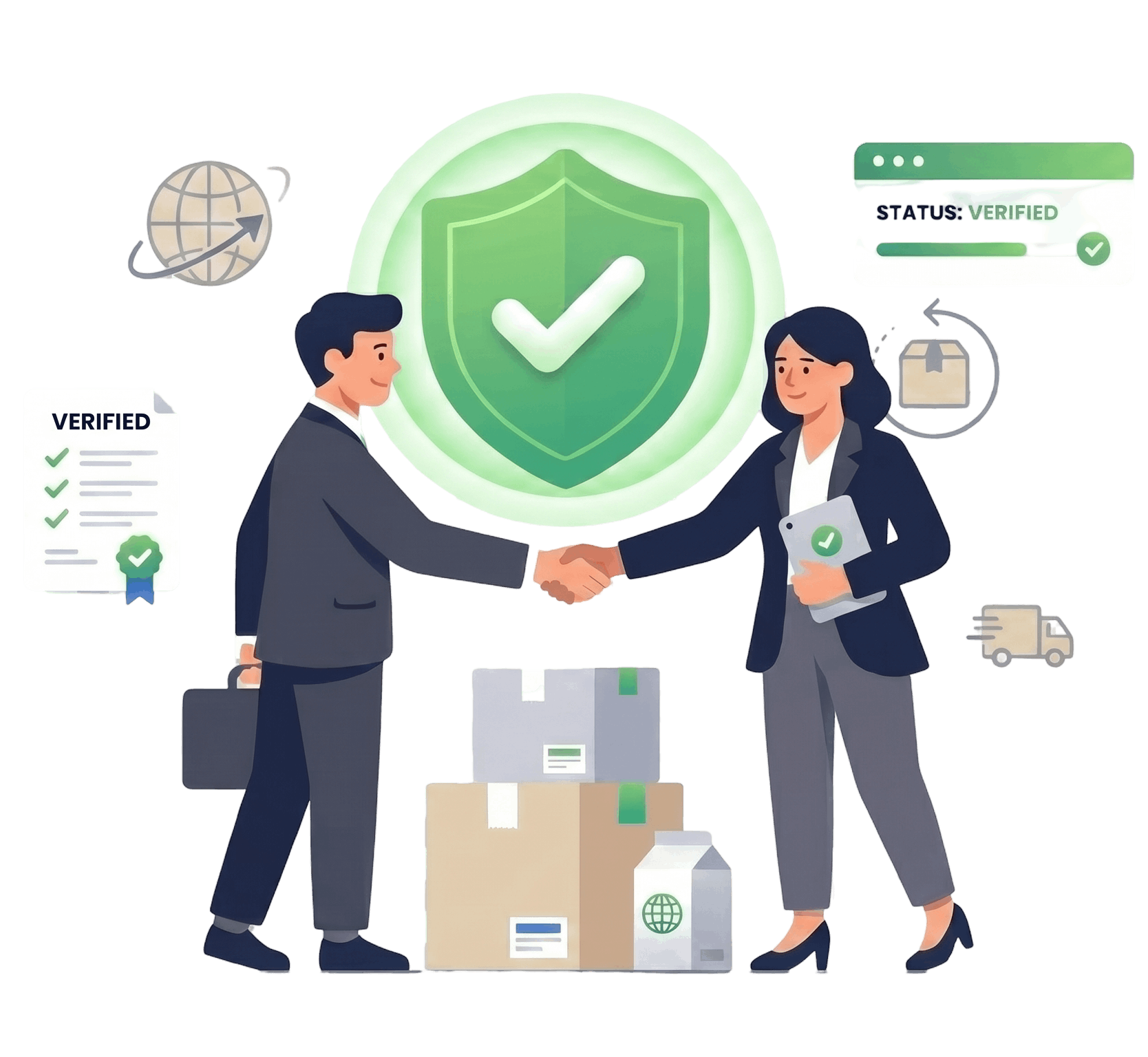 KCT Commerce marketplace illustration
